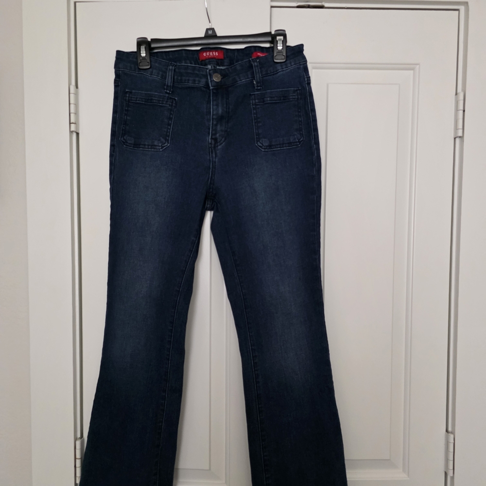 Guess Indigo Wide Leg Jeans